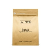PURE ORIGINAL INGREDIENTS Borax 11 oz Sodium Borate, Multipurpose Cleaning Agent, Ideal Slime Ingredient