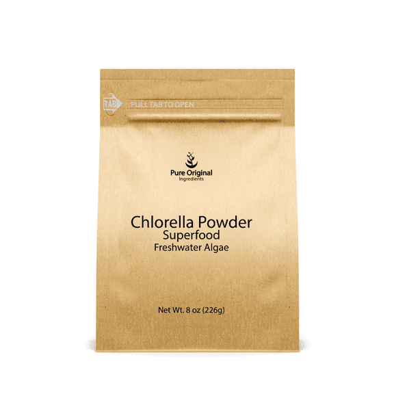 PURE ORIGINAL INGREDIENTS Chlorella Powder 8 Ounce