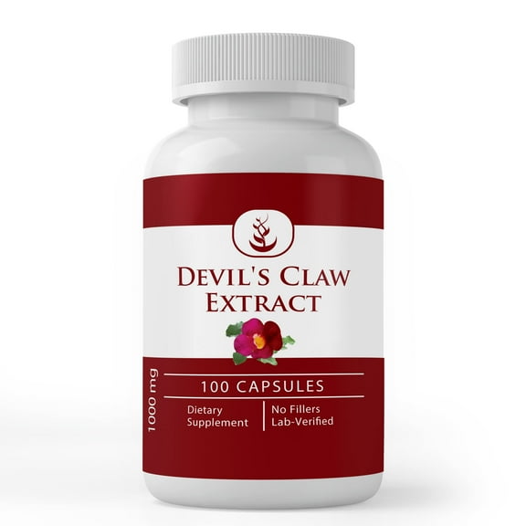 PURE ORIGINAL INGREDIENTS Devil's Claw Extract, 100 Capsules Always Pure, No Additives Or Fillers, Lab Verified