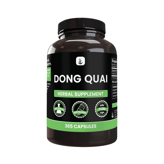 PURE ORIGINAL INGREDIENTS Dong Quai, 365 Capsules, No Magnesium Or Rice Fillers, Always Pure, Lab Verified