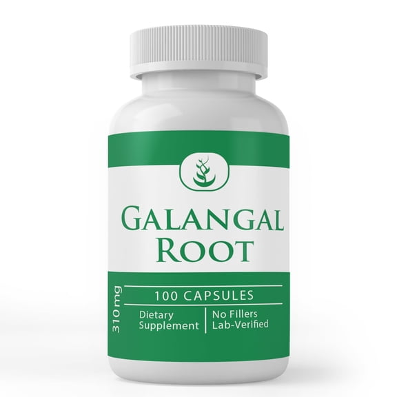 PURE ORIGINAL INGREDIENTS Galangal Root 100 Capsules, Always Pure, No Additives or Fillers, Lab Verified