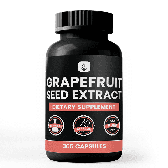PURE ORIGINAL INGREDIENTS Grapefruit Seed Extract 365 Capsules No Magnesium Or Rice Fillers, Always Pure, Lab Verified
