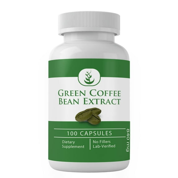 PURE ORIGINAL INGREDIENTS Green Coffee Bean Extract, 100 Capsules Always Pure, No Additives Or Fillers, Lab Verified