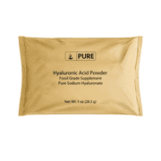 PURE ORIGINAL INGREDIENTS Hyaluronic Acid 1oz Water Soluble, High Molecular Weight