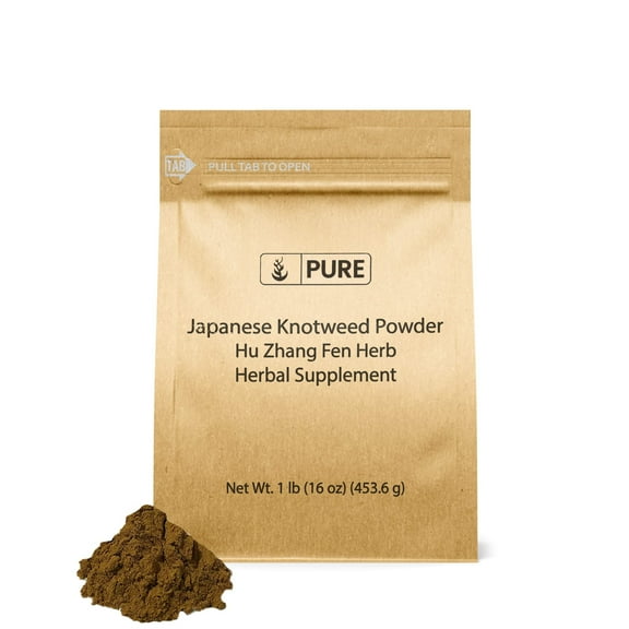 PURE ORIGINAL INGREDIENTS Japanese Knotweed 1lb Hu Zhang Fen, Traditional Supplement, Gluten-Free