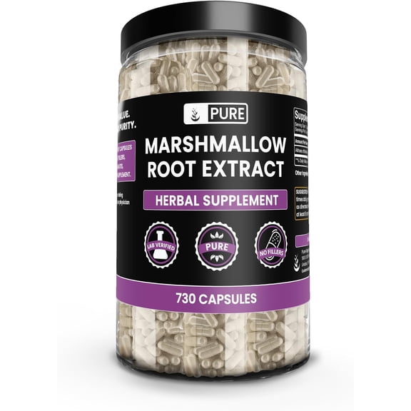 Pure Original Ingredients, Marshmallow Root, 730 Capsules