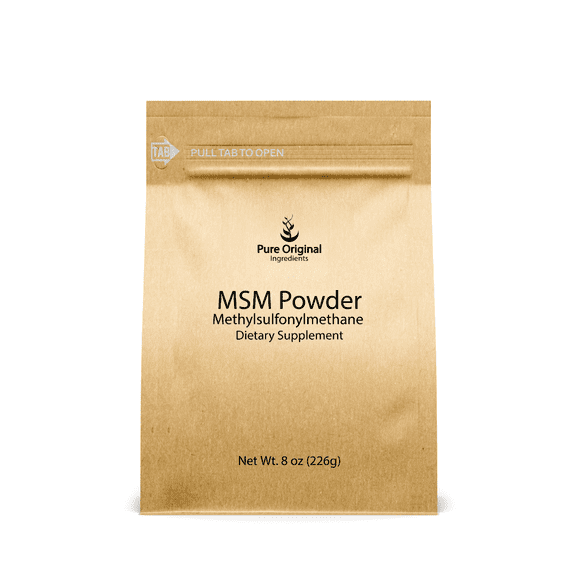 Pure Original Ingredients, Methylsulfonylmethane Powder, 8 Oz