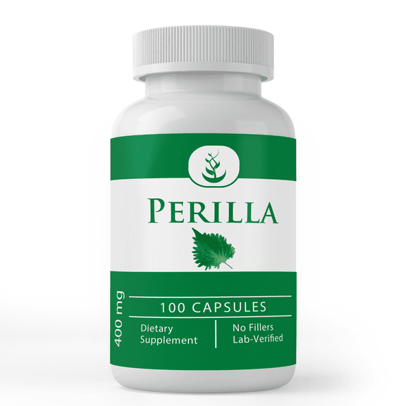 PURE ORIGINAL INGREDIENTS Perilla, 100 Capsules Always Pure, No Additives or Fillers, Lab Verified