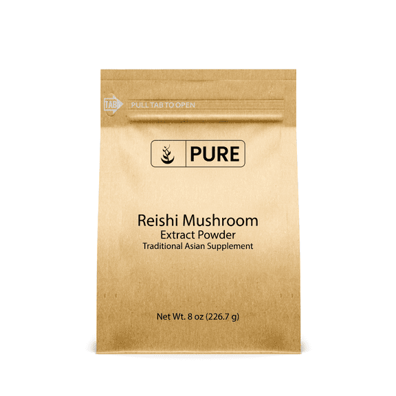 PURE ORIGINAL INGREDIENTS Reishi Mushroom 8oz Lingzhi, Traditional Supplement, Non-GMO, Lab-Verified
