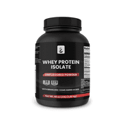 PURE ORIGINAL INGREDIENTS Whey Protein Isolate, 3 lb, Instantized, Unflavored