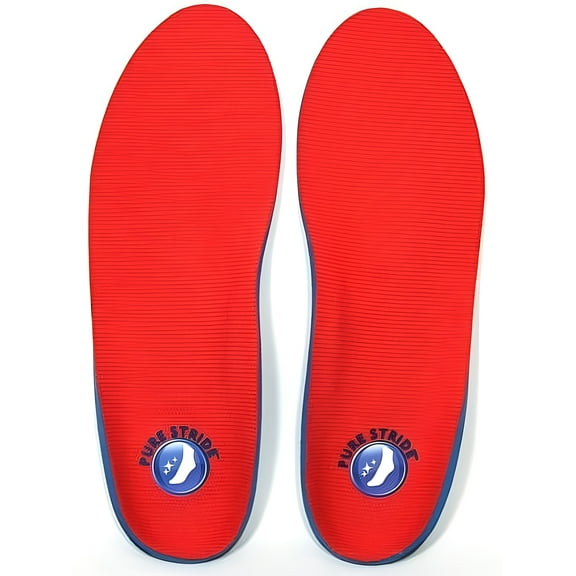 PURE STRIDE Full Length Orthotics Inserts Arch Support New All Sizes