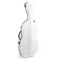thumbnail image 1 of PURE by GEWA Cello Case, Polycarbonate 4.8, White, 4/4 w/Wheels, 1 of 5
