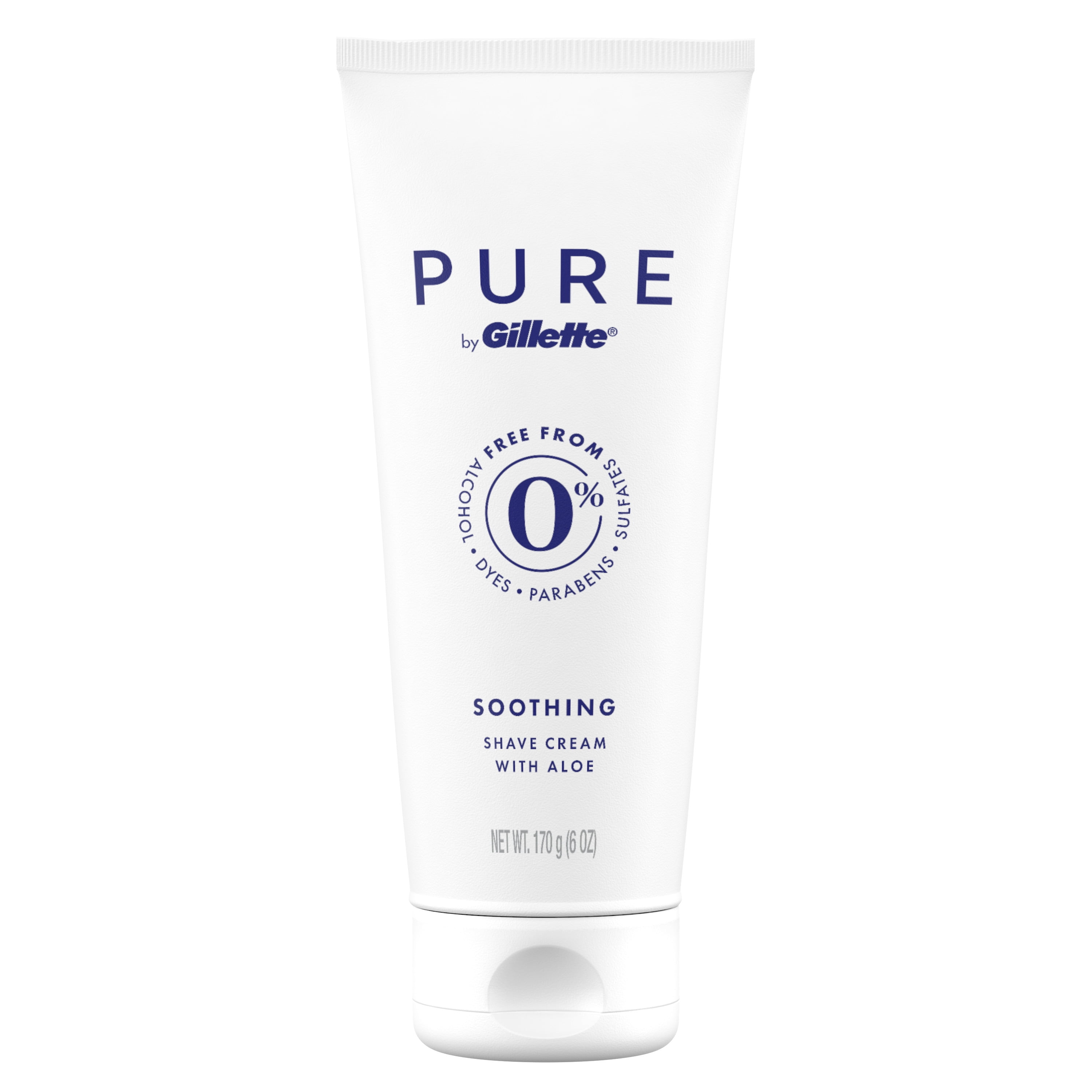 PURE by Gillette Shaving Cream for Men, 6 fl oz
