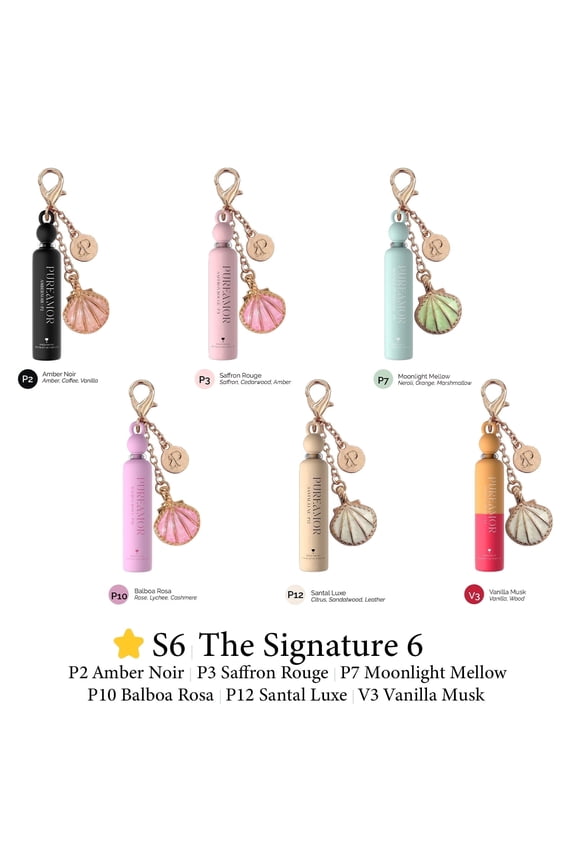 Pheromone Perfume for Women, Moonlight Mellow 1-Pack Keychain Perfume – Sweet Gourmand Scent with Neroli, Orange Blossom & Marshmallow, Long Lasting Extrait de Parfum, 0.07 oz / 2 ml Each