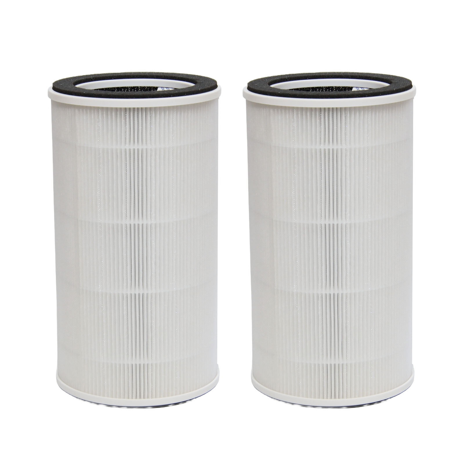 PUREBURG Replacement Filter Compatible with AUOSHI B-D03 Air Purifier, 2-Pack H13 HEPA Activated Carbon 3-Stage Filtration For Air Clean Dust VOCs Odor