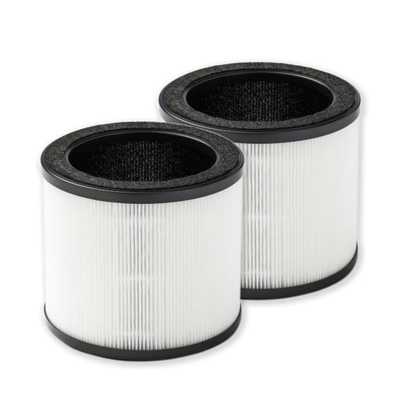 PUREBURG Replacement Filter Compatible with Holmes True HEPA 360 Air Purifier HAP360W, also Compatible with Bionaire True HEPA 360° Air Purifier , 2-Pack