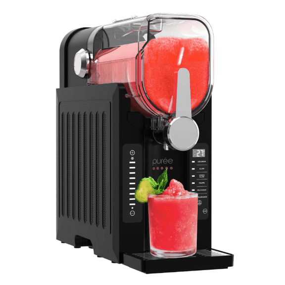 Puree 2.6L Slushie Machine & Soft Serve Ice Cream Maker with Rapid Freezing Technology – Frozen Drink Machine, Slushie Maker, Margarita Machine for Home