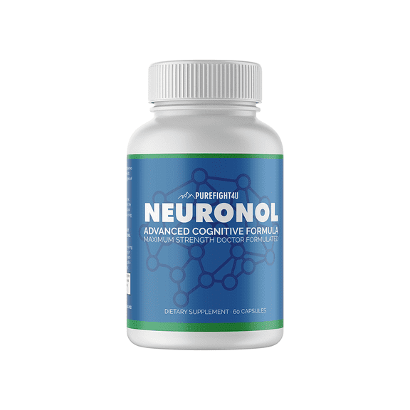 PUREFIGHT4U Neuronol Supports Brain & Mental Clarity Supplement - 60 Capsules