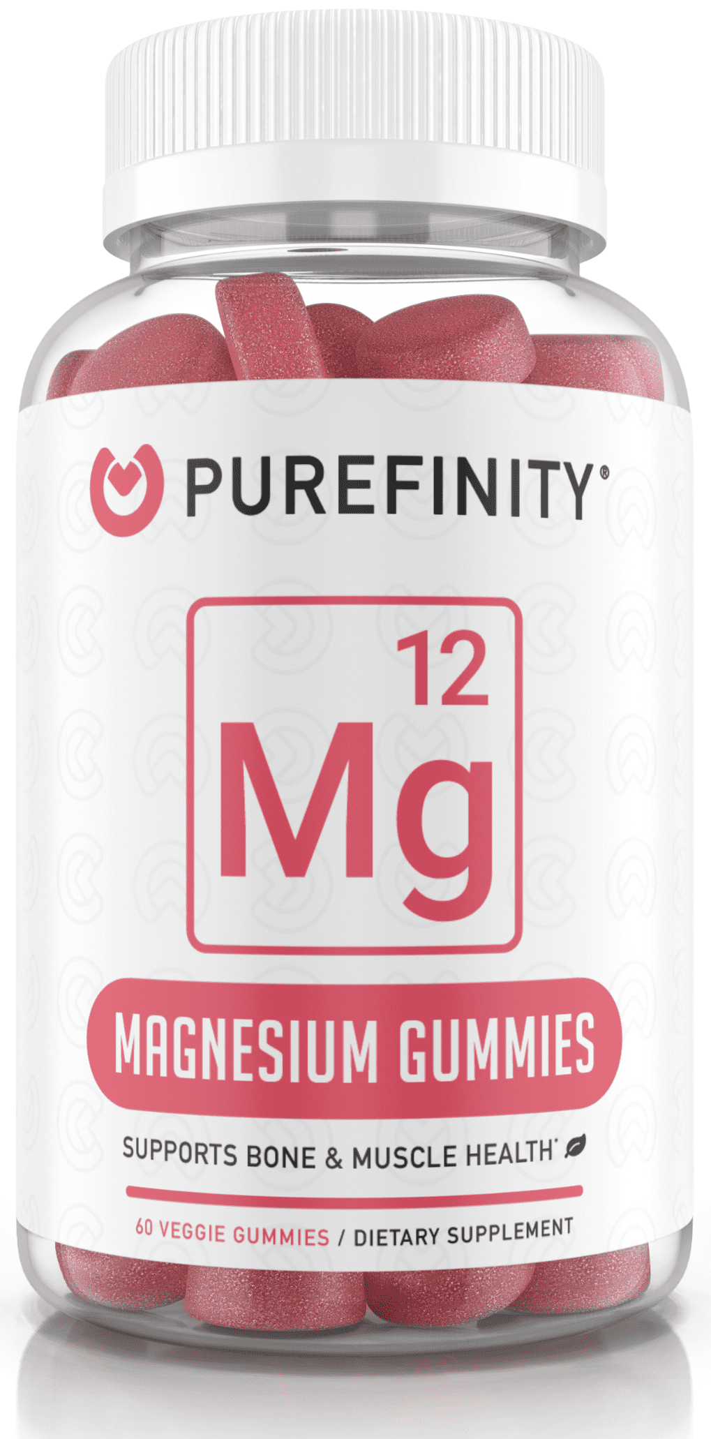 PUREFINITY Magnesium Citrate Gummies 600 mg for Adults High