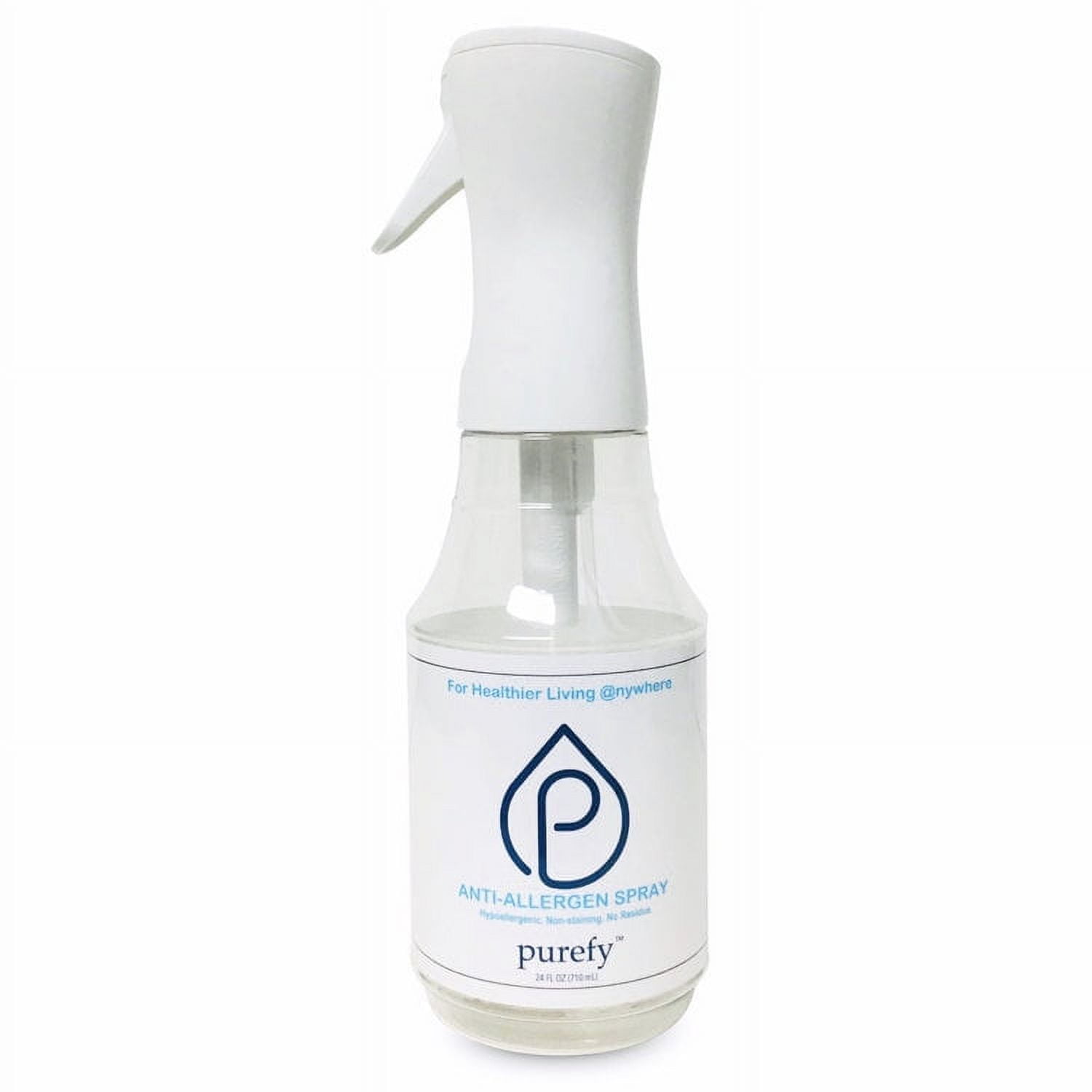 PUREFY AntiAllergen Spray (24oz Sprayer), Hypoallergenic. Eliminate