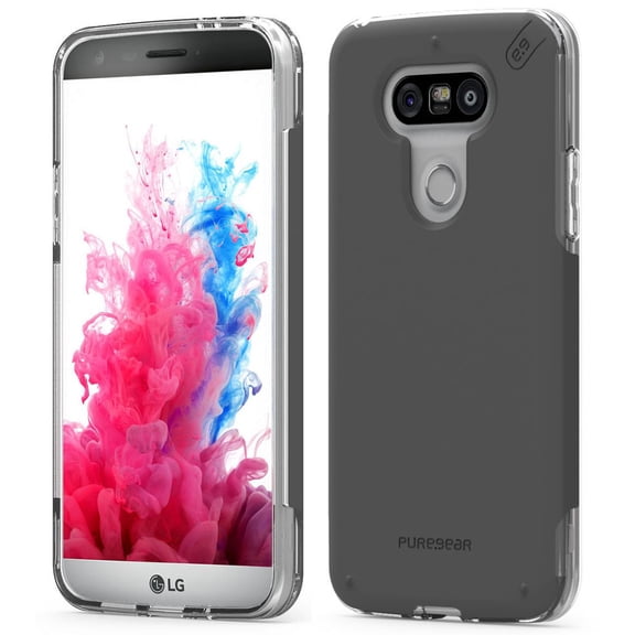 PUREGEAR DUALTEK PRO BLACK ANTI-SHOCK CASE COVER FOR LG G5 PHONE (LS992, VS987, H820/H850/H845, H830, US992)