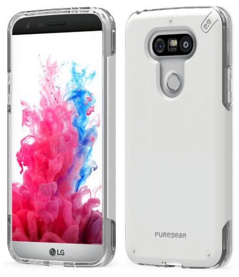PUREGEAR DUALTEK PRO WHITE ANTI-SHOCK CASE COVER FOR LG G5