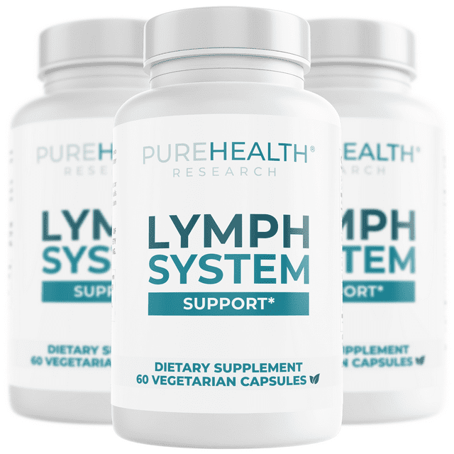 Lymph System Support Supplement With Extract Echinacea Purpurea Dandelion USA