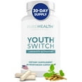 thumbnail image 1 of PUREHEALTH RESEARCH Youth Switch Formula, Longevity Supplement with Ashwagandha, 1 of 10