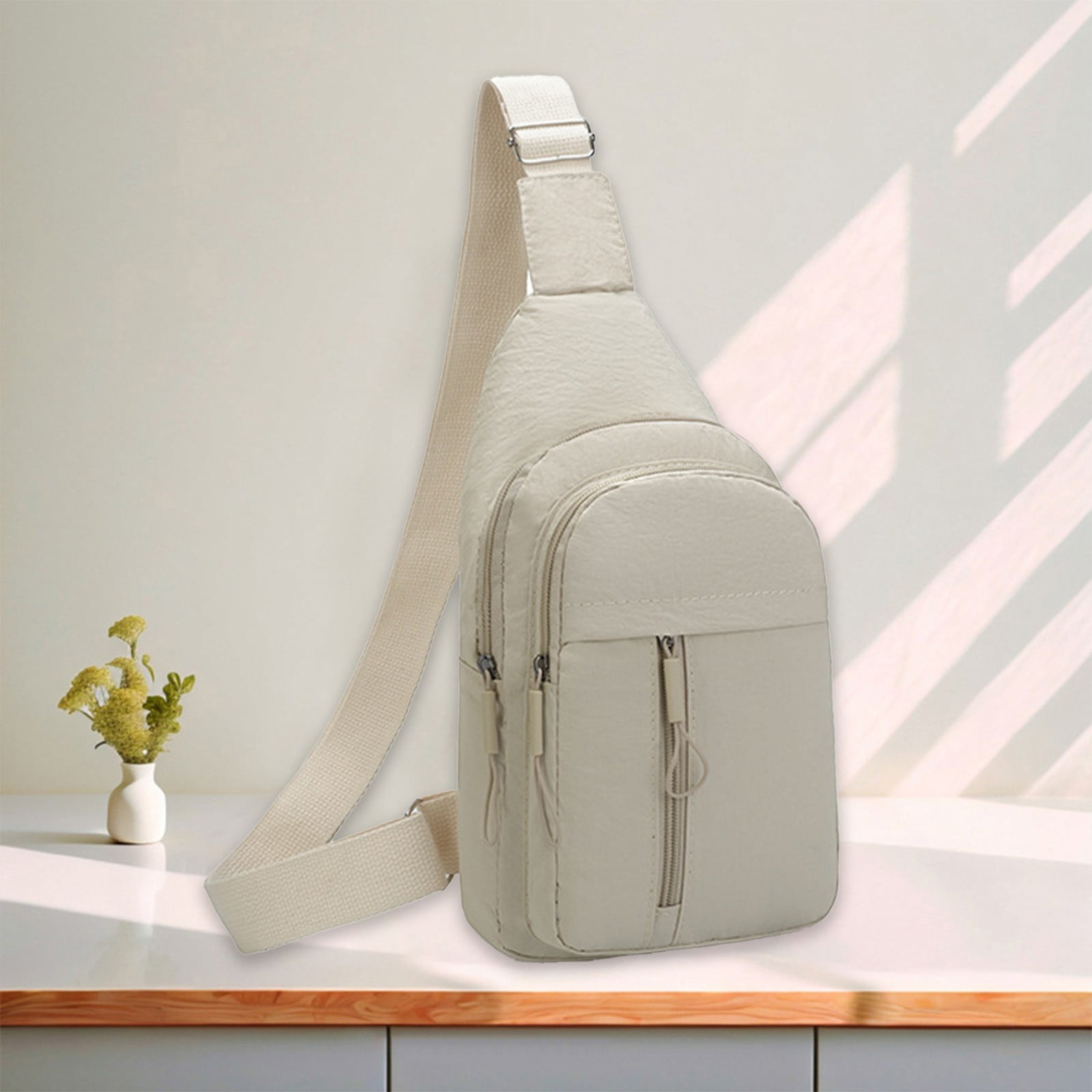 Unisex Chest Bag One Shoulder 2026.PUREKKI Unisex Chest Bag Lightweight Crossbody Sling Bag Versatile for ...