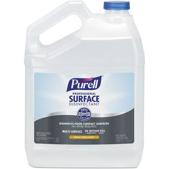 GOJO Professional Surface Disinfectant Cleaner - Fresh Citrus Scent - 1 Gal (128 Fl Oz)