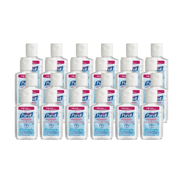 PURELL Pack of 24, 2 oz. Antibacterial Advanced Refreshing Gel