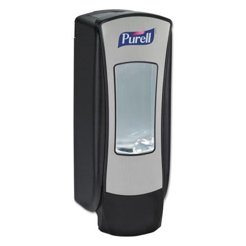PURELL ADX-12 Dispenser, 1,200 mL, 4.5 x 4 x 11.25, Chrome/Black -GOJ882806