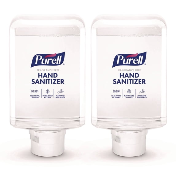 1,200 mL Advanced Foam Hand Sanitizer Refill for ES10 Automatic Dispensers - Fragrance-Free (2/Carton)
