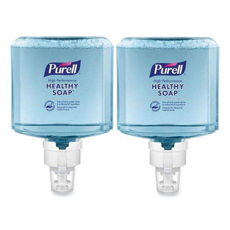 CLEAN RELEASE Technology (CRT) HEALTHY SOAP High Performance Foam, For ES8 Dispensers, Fragrance-Free, 1,200 mL, 2/Carton CLEAN RELEASE Technology (CRT) HEALTHY SOAP High Performance Foam, For ES8 Dispensers, Fragrance-Free, 1,200 mL, 2/Carton