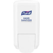 PURELL CS2 Manual Hand Sanitizer Dispenser Manual - 1.06 quart Capacity - Durable, Wall Mountable, Compact - White - 1Each
