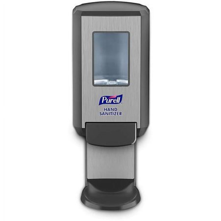 PURELL CS4 Hand Sanitizer Dispenser Manual - 1.27 quart Capacity - Site Window, Refillable, Sanitary-sealed, Recyclable, Locking Mechanism, Durable, Wall Mountable - Graphite - 1Each