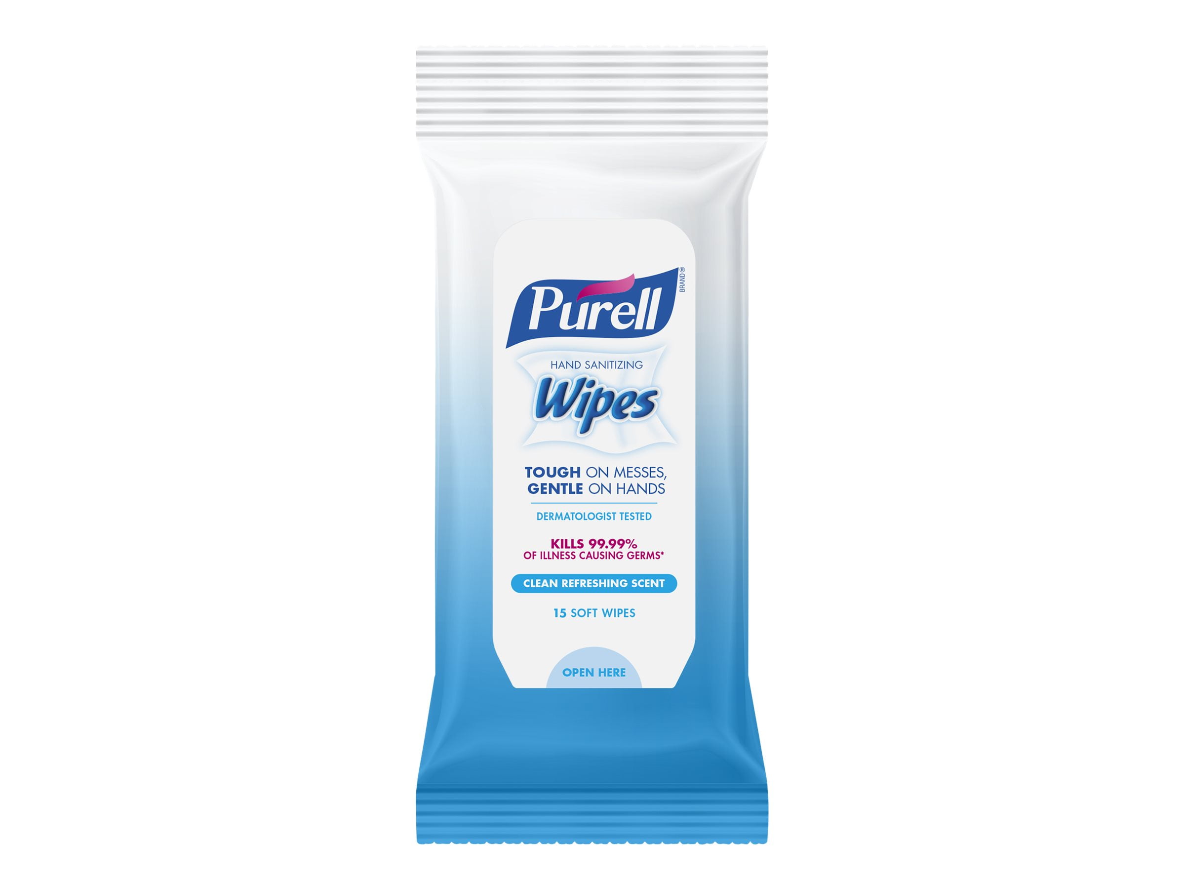 PURELL Cleaning wipes antibacterial 15 sheets (pack of 4