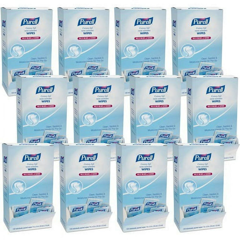 PURELL Cottony Soft Sanitizing Wipes - 5 PURELL Cottony Soft Sanitizing Wipes - 5