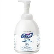 PURELL® Sanitizing Foam - Fragrance-free Scent - 18.1 fl oz (535 mL) - Pump Bottle Dispenser - Kill Germs - Hand, Skin - Clear - Non-aerosol, Anti-septic - 1 Each | Bundle of 10 Each