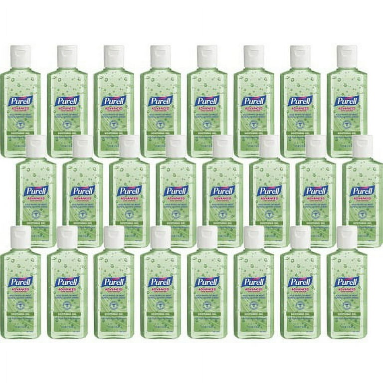 PURELL Advanced Hand Sanitizer Gel - Floral Scent - 4 fl oz (118.3 mL) - Squeeze Bottle Dispenser - Kill Germs - Hand - Moisturizing - Green - Non-sticky, Residue-free, Moisturizing - 1 Each PURELL Advanced Hand Sanitizer Gel - Floral Scent - 4 fl oz (118.3 mL) - Squeeze Bottle Dispenser - Kill Germs - Hand - Moisturizing - Green - Non-sticky, Residue-free, Moisturizing - 1 Each