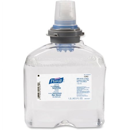 PURELL Sanitizing Gel Refill 40.6 fl oz (1200 mL) - Kill Germs - Hand, Skin - Clear - 4 / Carton