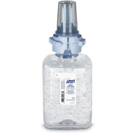 PURELL® Sanitizing Gel Refill - Fragrance-free Scent - 23.7 fl oz (700 mL) - Push Pump Dispenser - Kill Germs - Hand - Clear - Fragrance-free - 1 Each | Bundle of 10 Each