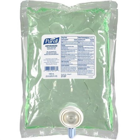 PURELL® Sanitizing Gel Refill - Fresh Scent - 33.8 fl oz (1000 mL) - Kill Germs - Hand - Residue-free - 1 Each | Bundle of 10 Each