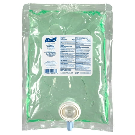 PURELL®, GOJ213708, NXT Aloe Hand Sanitizing Refill, 1 Each, 33.8 fl oz (1000 mL)