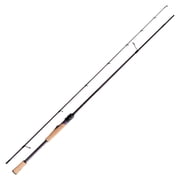 PURELURE ACUTEVIOLET 7ft Spinning Bass Rod Medium Light - Boat Fishing Rod for Bluegill Panfish, Titanium Guides Fishing Pole 2 Pieces, 36t Carbon Fiber Blank, Cork Handle