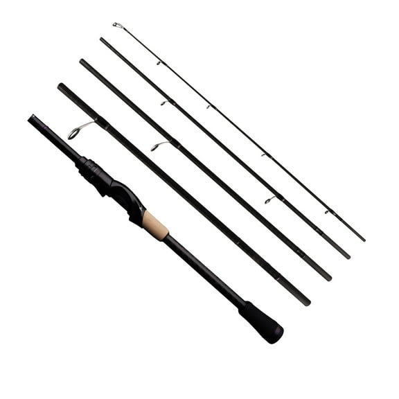 PURELURE SHARPEN Travel Soft Lure Long Spinning and Casting XF/MF Action Rods FUJI Components Bass Pike Rod Fishing Rod Reel