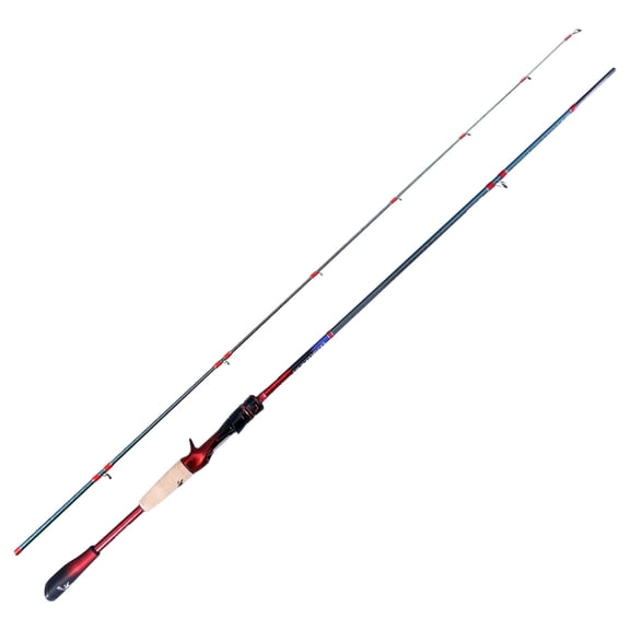 PURELURE Spinning Rod and Casting Rod Combo High Carbon Universal Long Throwing Fishing Rod in FUJI Accessories, plus Reel