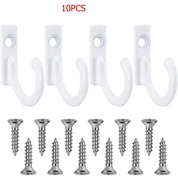 PURELY- 10Pcs Key Hooks For Home & Garden