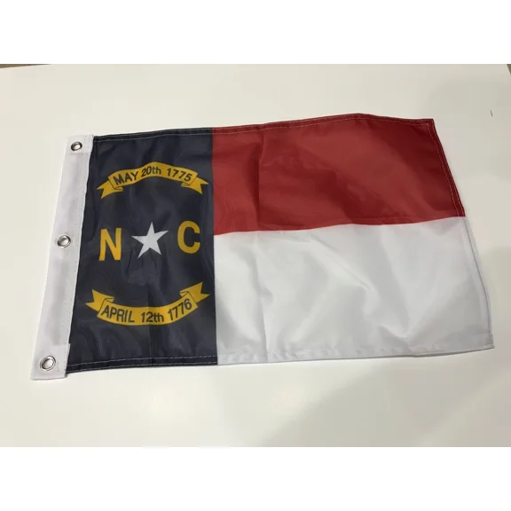 PURELY- 12X18 12"X18" State Of North Carolina Super Polyester Flag Garden-Sale1-Z16