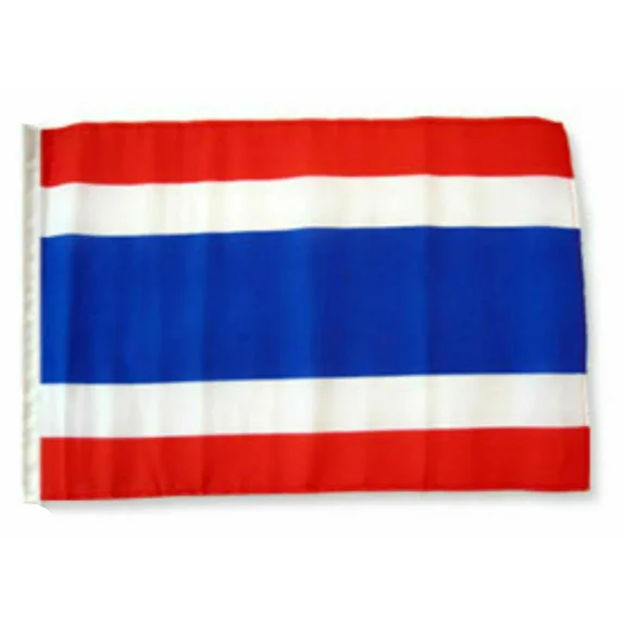 PURELY- 12X18 12"X18" Thailand Sleeve Flag Boat Car Garden 100D